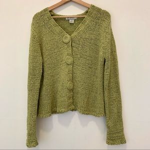 FIO USA Cardigan V-Neck Medium